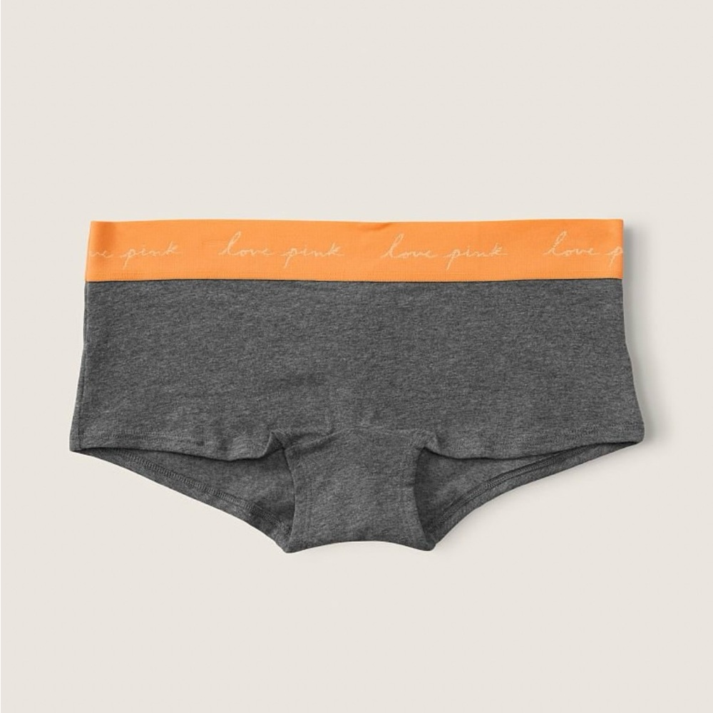 VS PINK Halloween Pumpkin Boyshort S M L XXL - Picture 2 of 7